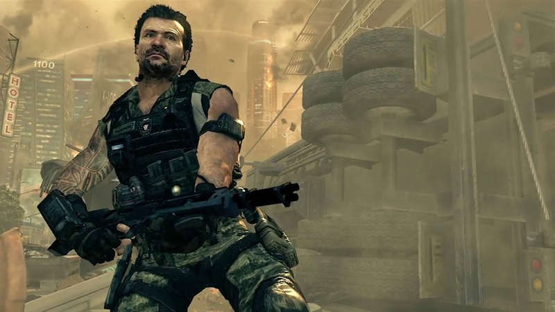 Illustration for article titled Explosive, Horse-Laden Screengrabs From Black Ops II's First Trailer